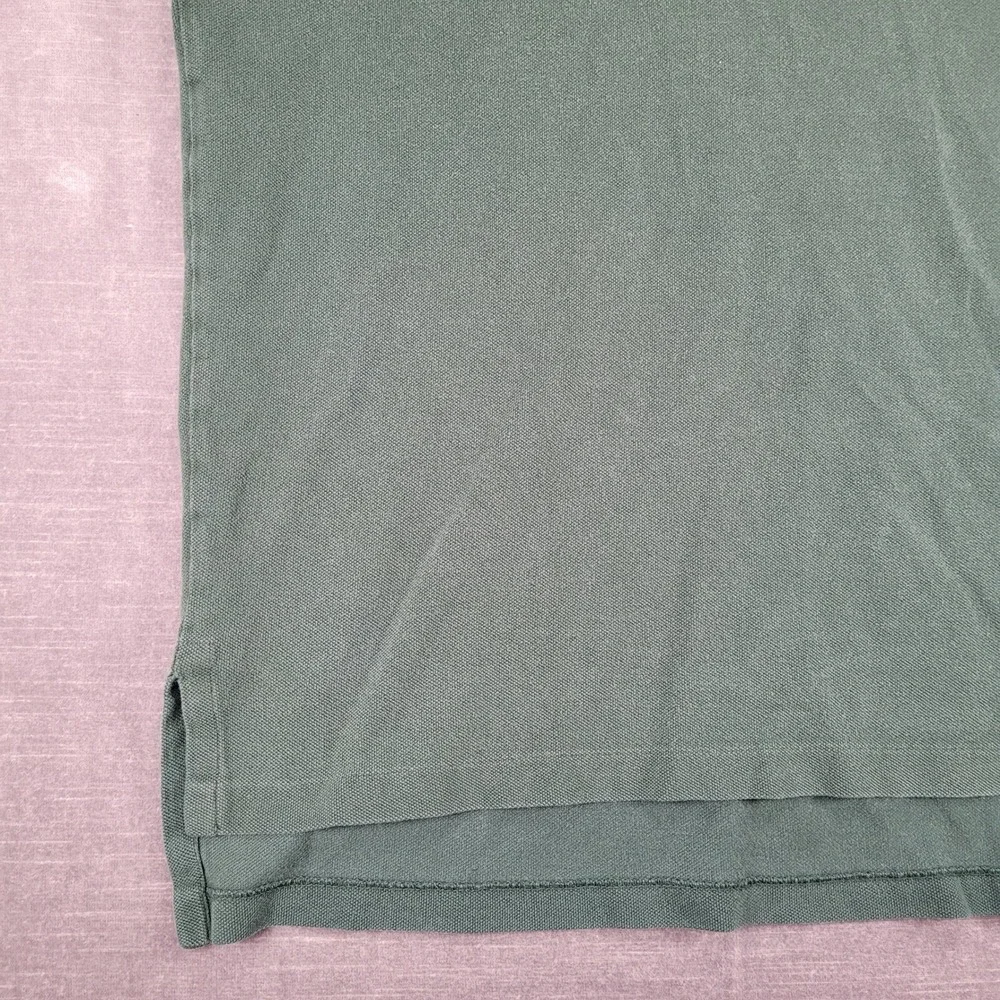Ralph Lauren‎ Polo Big Pony Rugby Shirt Green Logo Short Sleeve L
